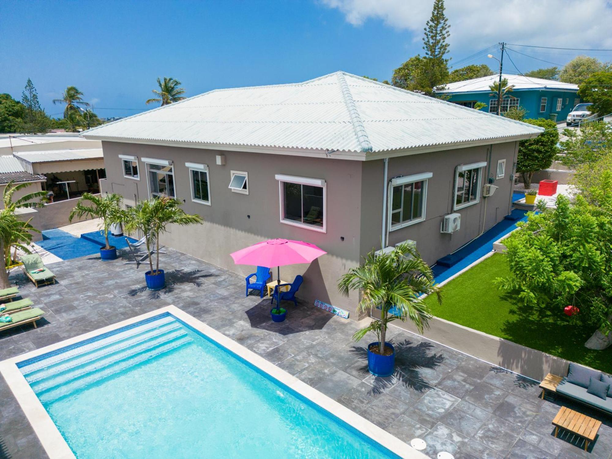 Вилла Familiewoning Met Prive Zwembad Виллемстад Экстерьер фото